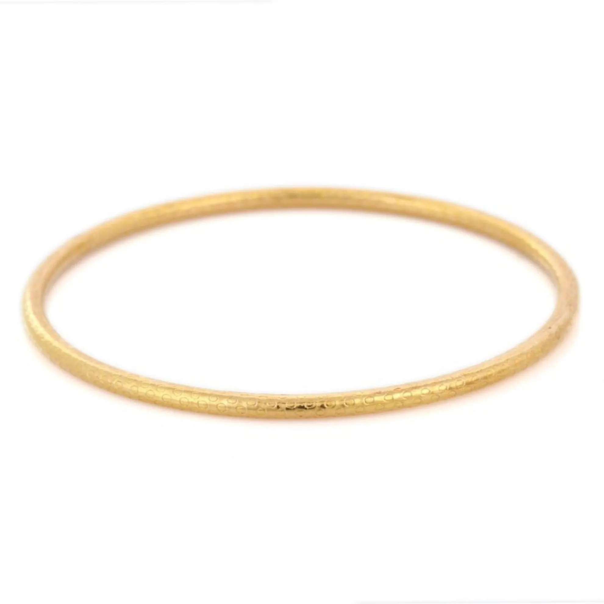 18k Yellow Gold Bangle Bracelet