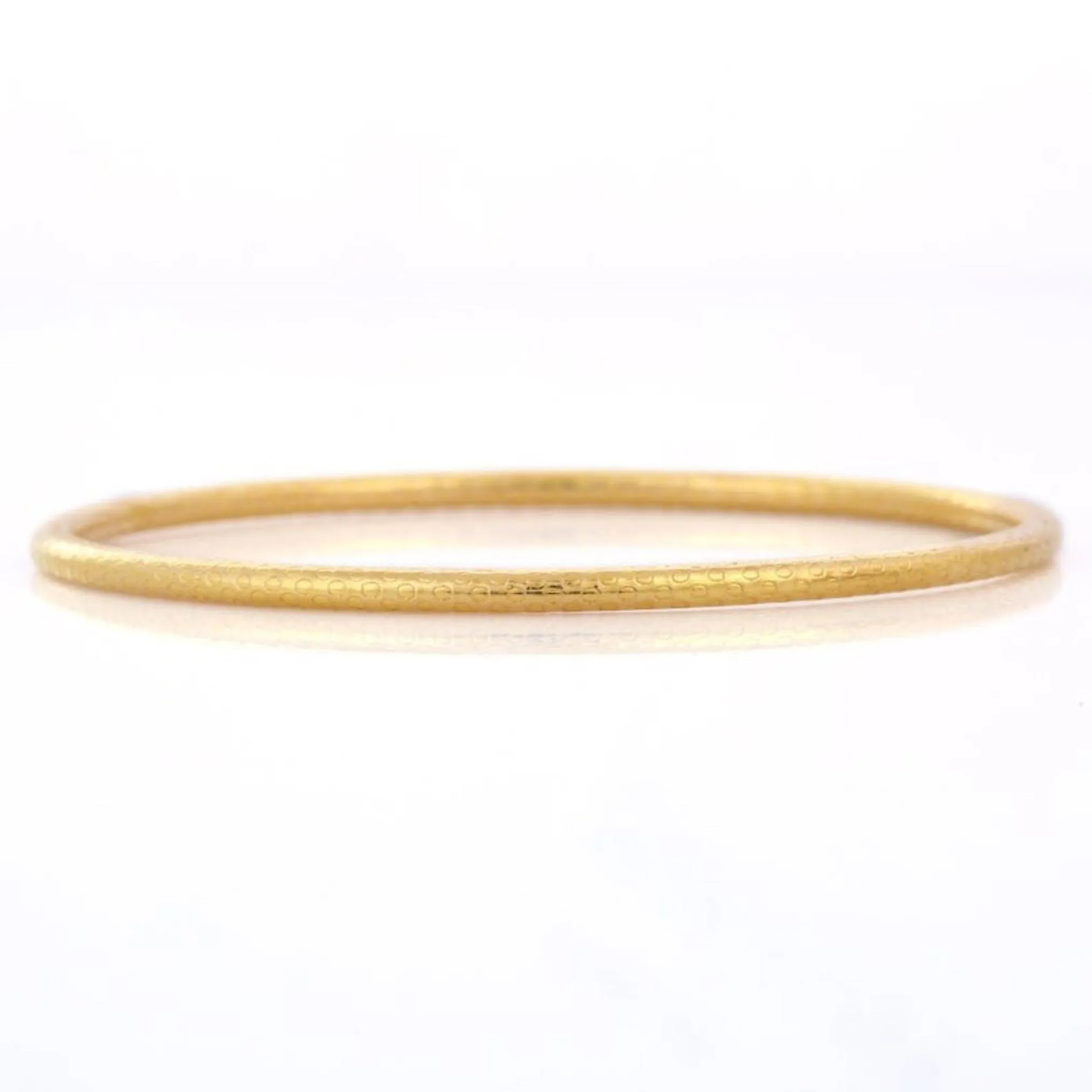 18k Yellow Gold Bangle Bracelet