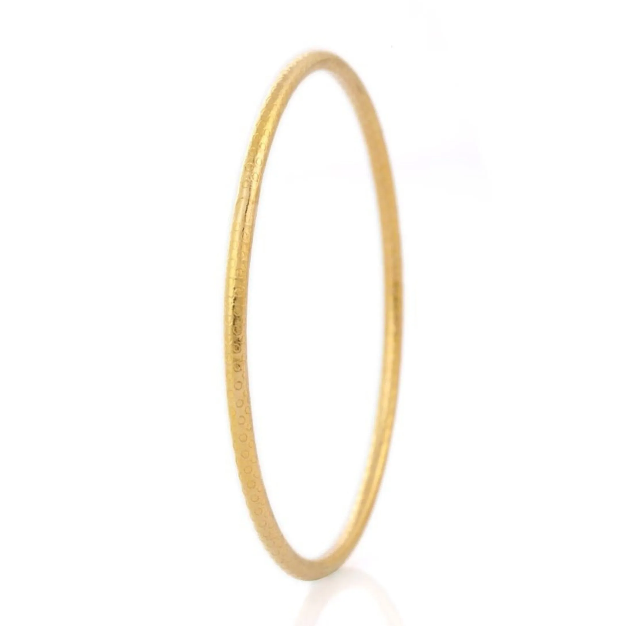 18k Yellow Gold Bangle Bracelet