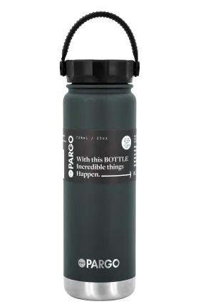 750ml Insulated Water Bottle - BBQ Charcoal