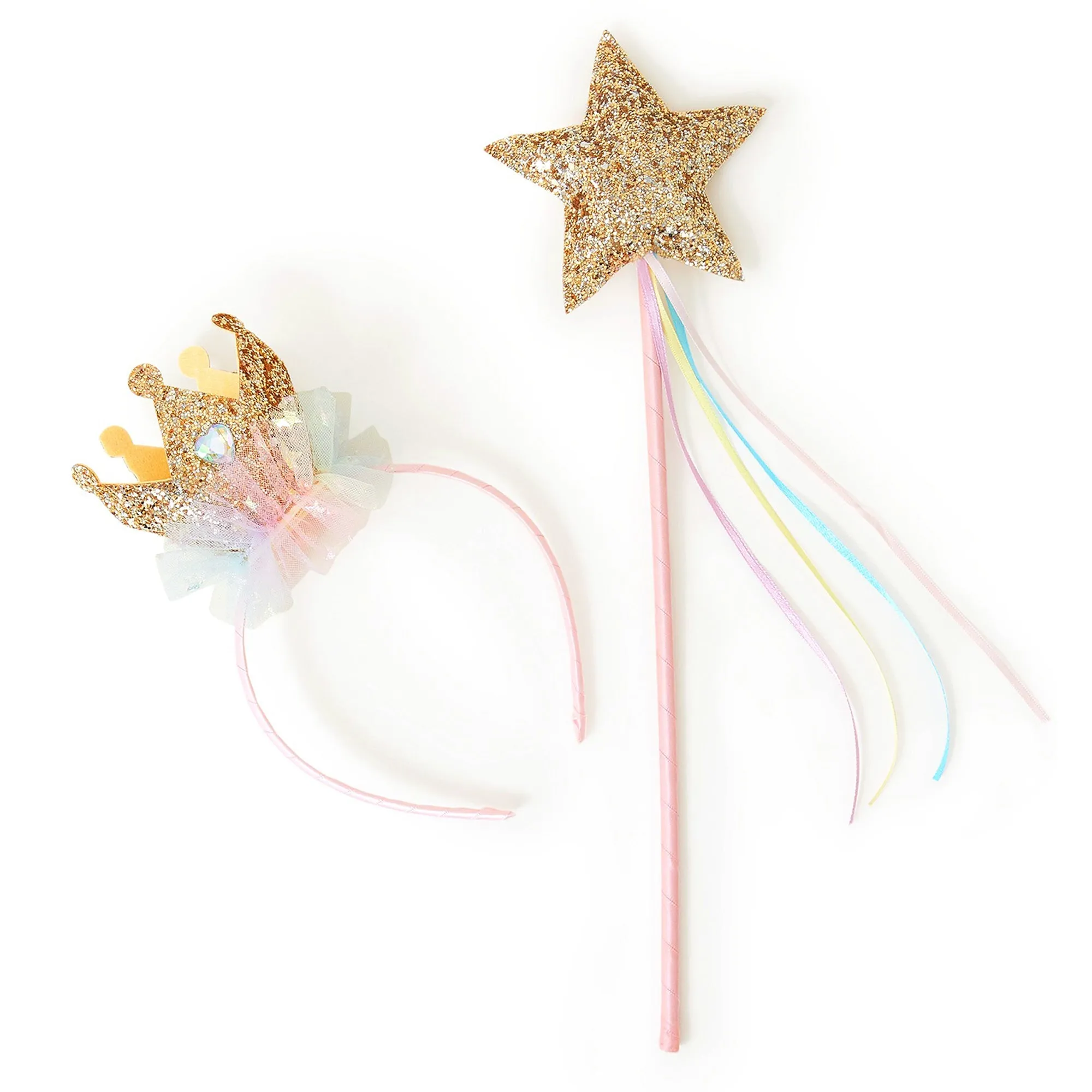 Accessorize London Girl's Tiara And Wand Dress Up Set