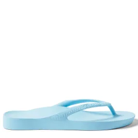 ARCH SUPPORT THONGS - SKY BLUE