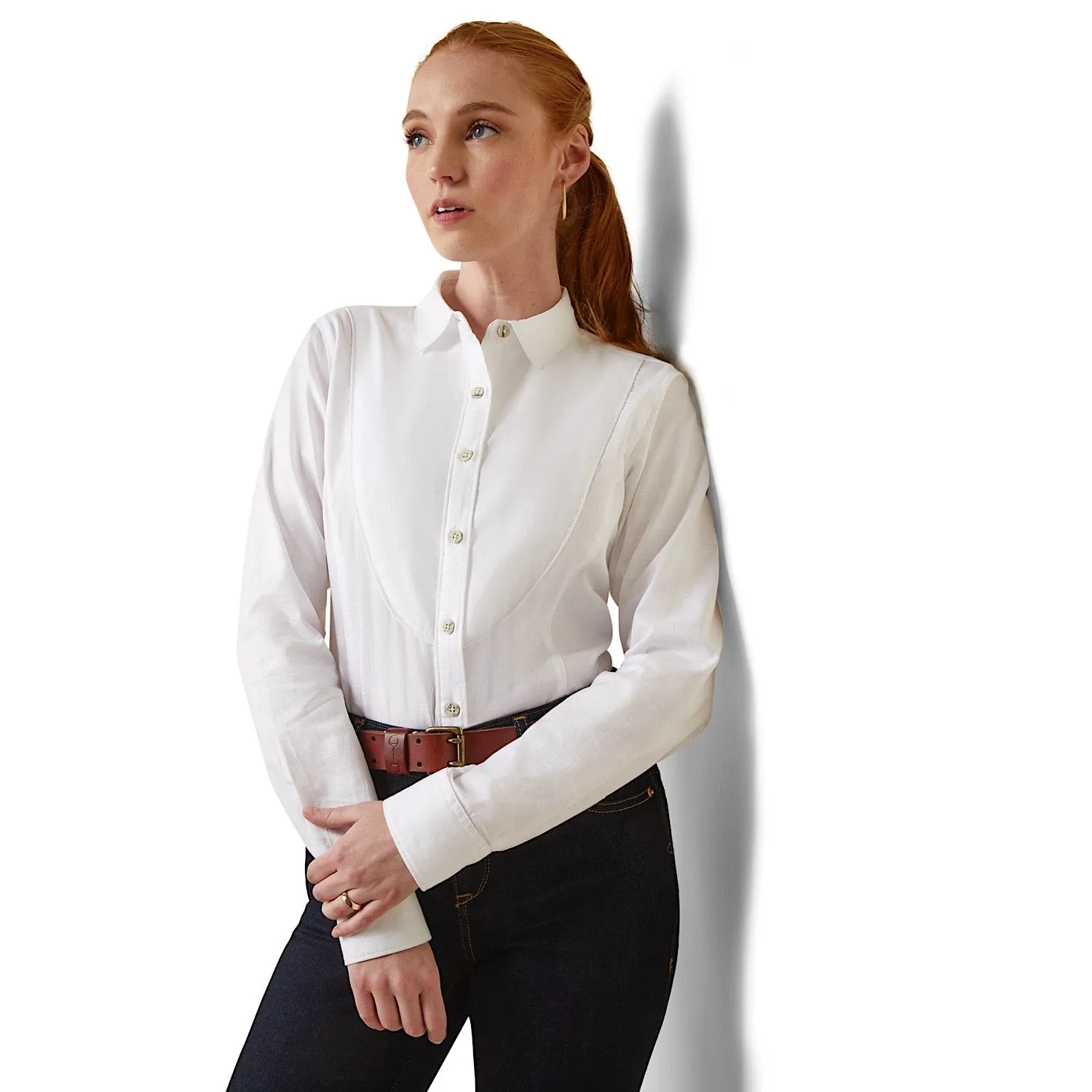 Ariat Womens Muir Blouse White