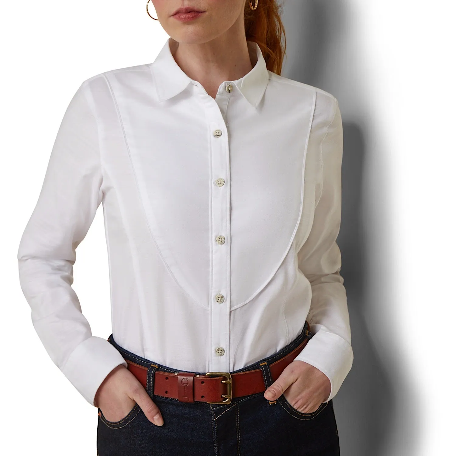 Ariat Womens Muir Blouse White