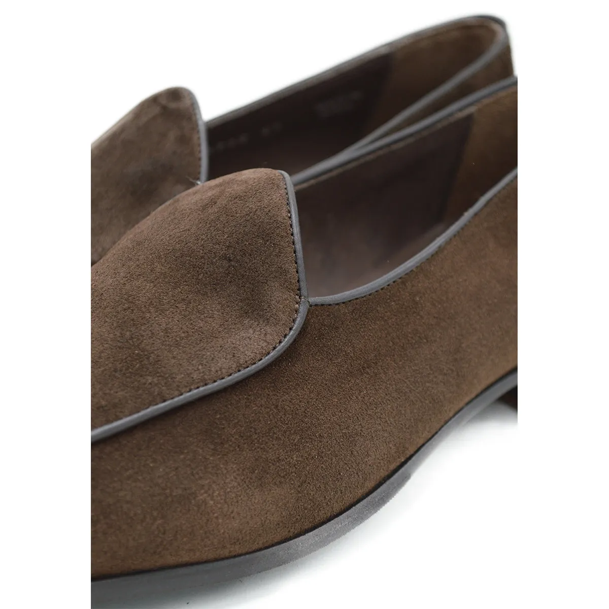 Berwick 1707 Classic Belgian Loafer (4950) - Dark Brown Suede