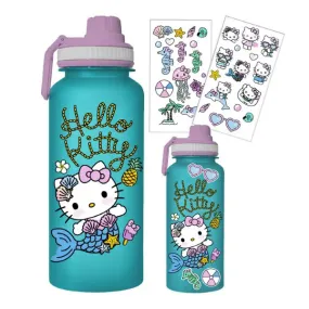 Bottle - Hello Kitty Water Bottle With Stickers - 32 Oz