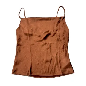 Bronze Blouse Sleeveless By Endless Rose, Size: L