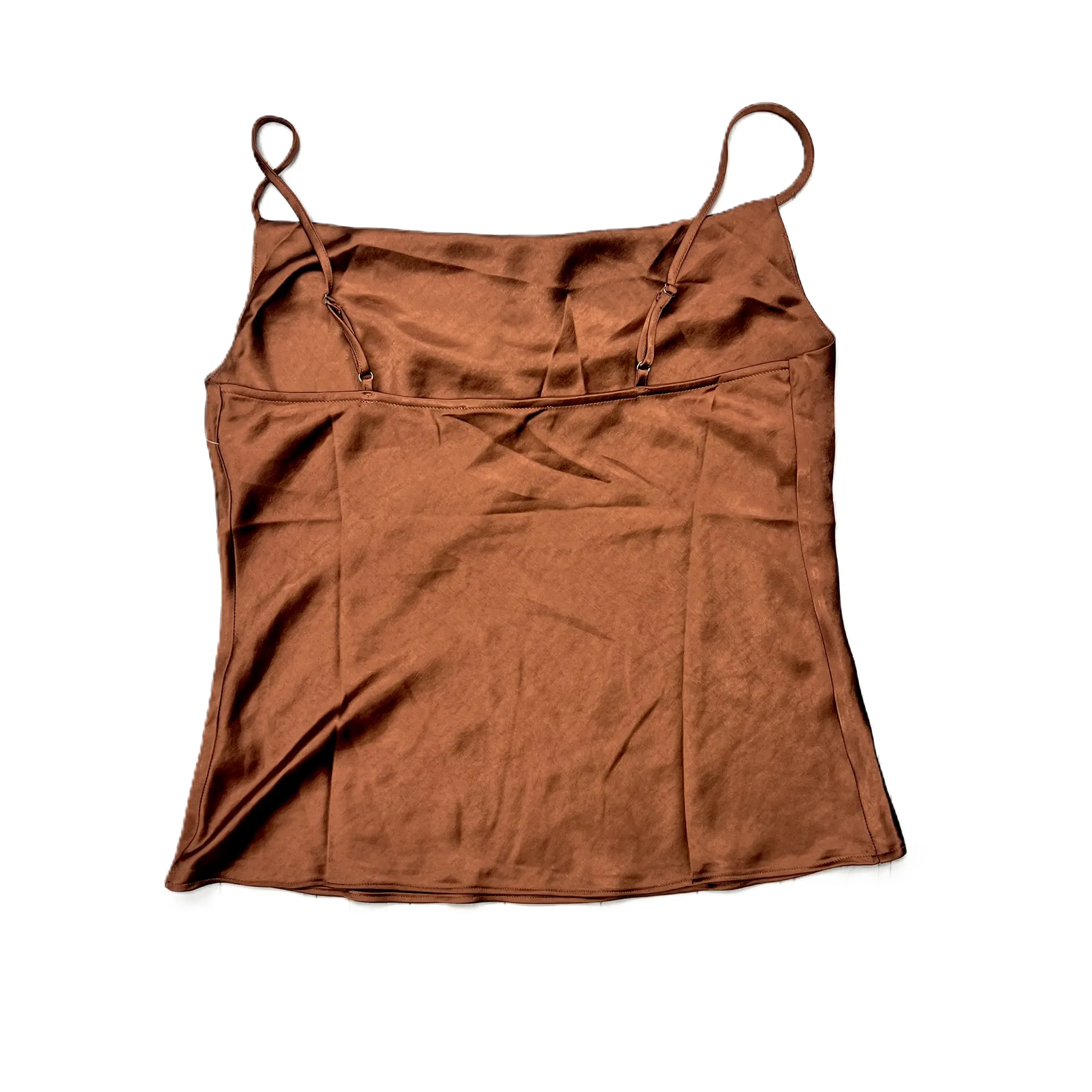 Bronze Blouse Sleeveless By Endless Rose, Size: L