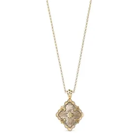 Buccellati - Opera Tulle - Pendant Necklace, 18k Yellow Gold with Mother of Pearl