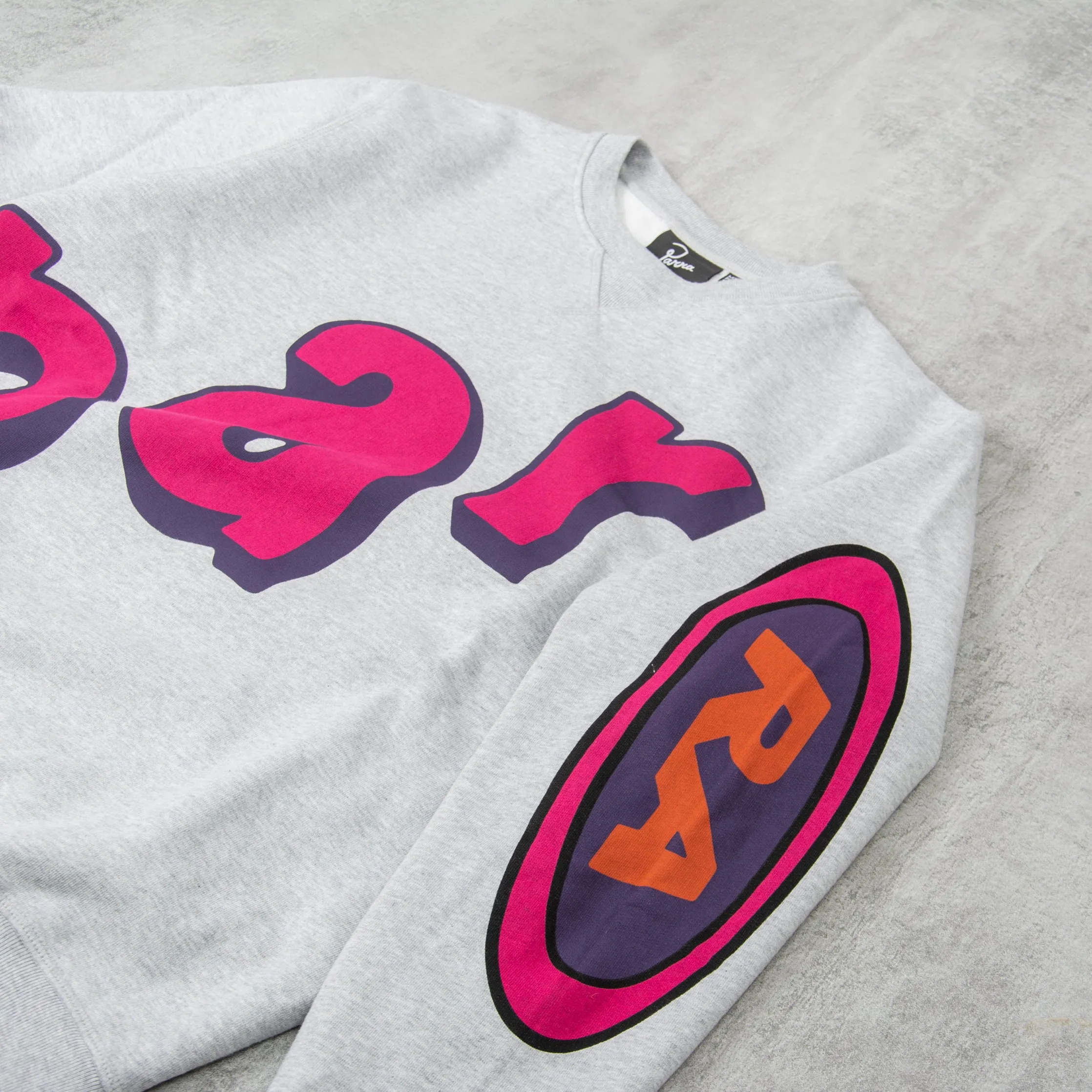 By Parra Loudness Crew Sweatshirt - Heather Grey