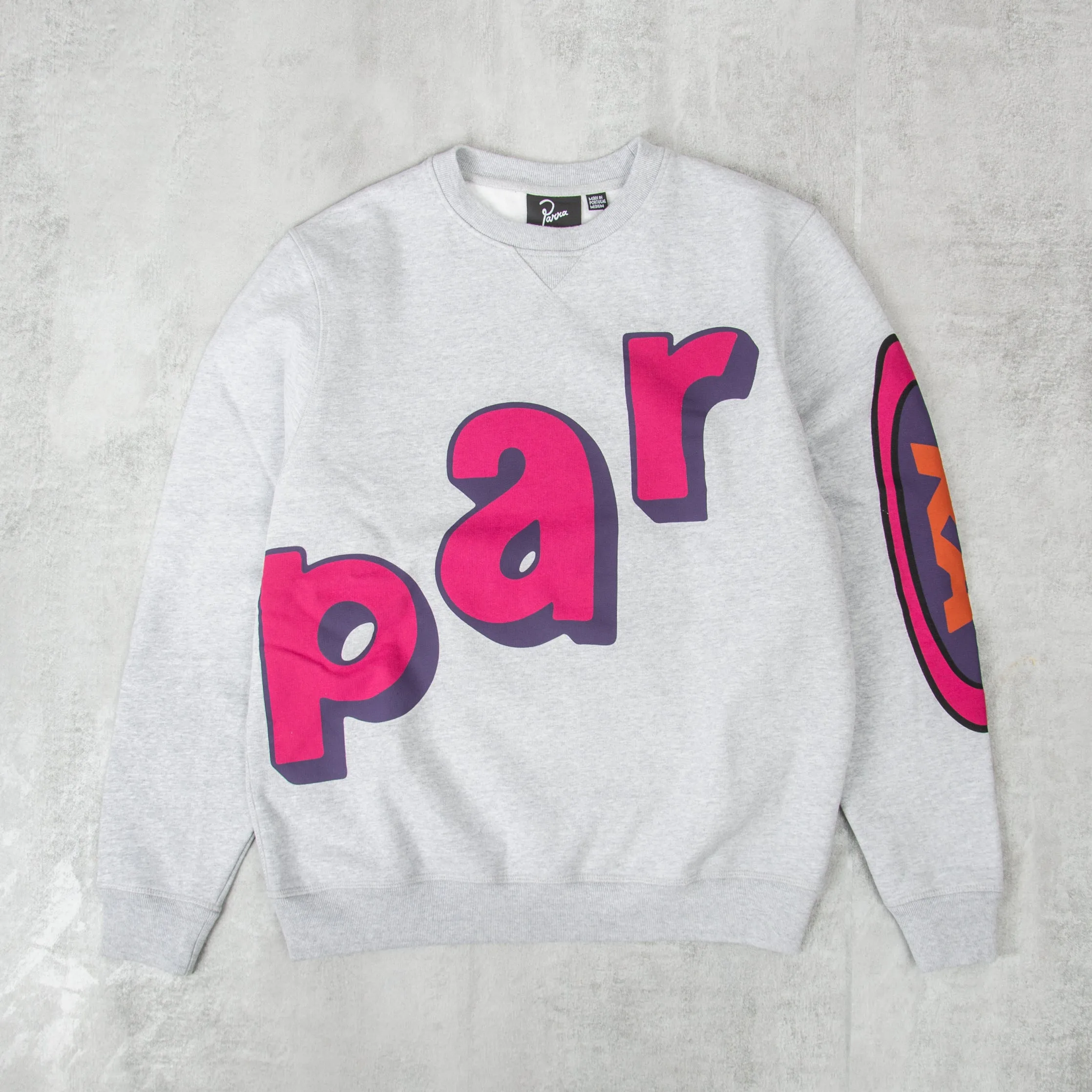 By Parra Loudness Crew Sweatshirt - Heather Grey