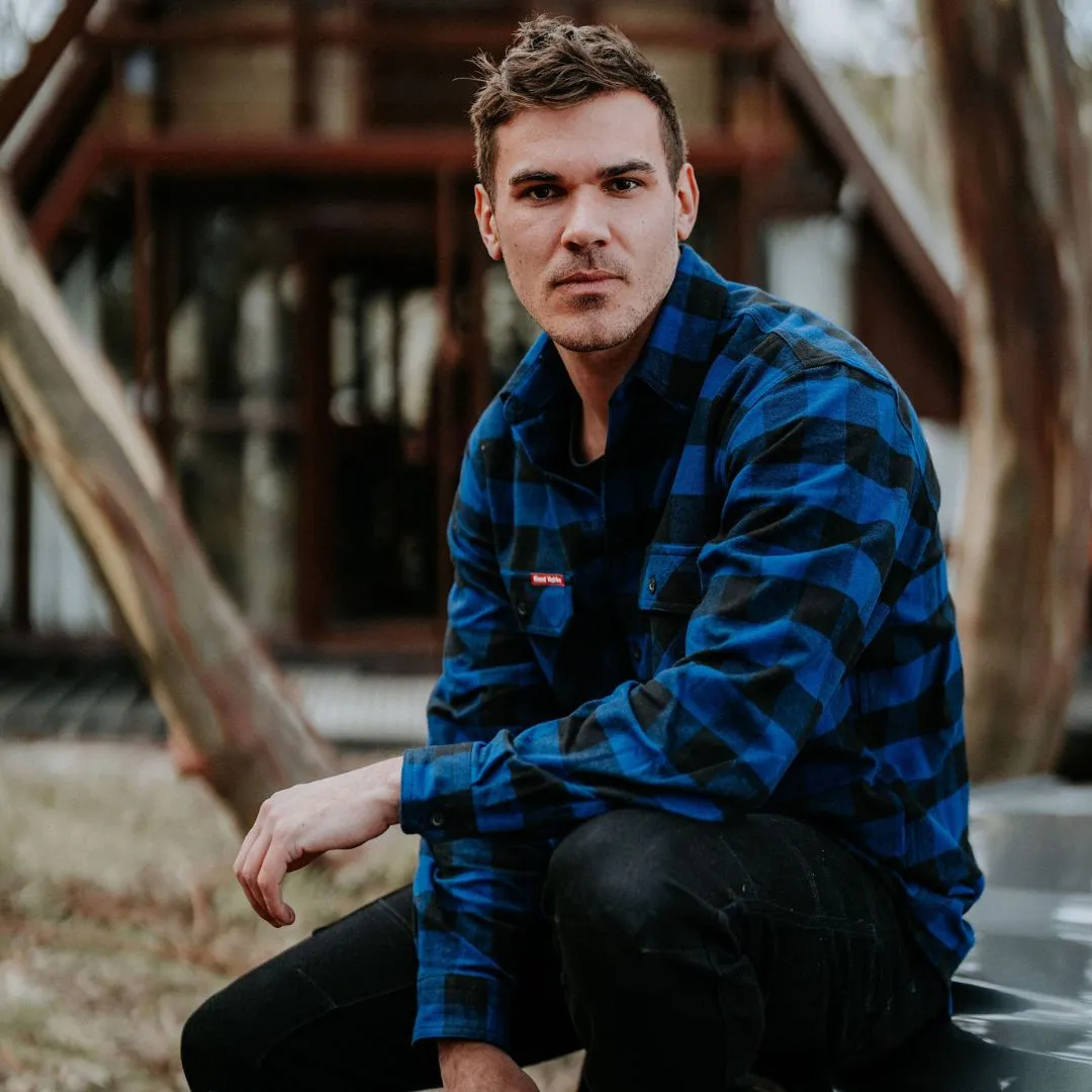 Check Flannel Long Sleeve Shirt