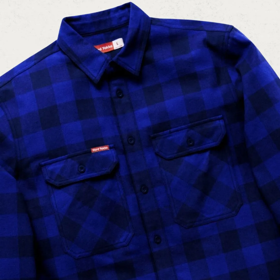 Check Flannel Long Sleeve Shirt