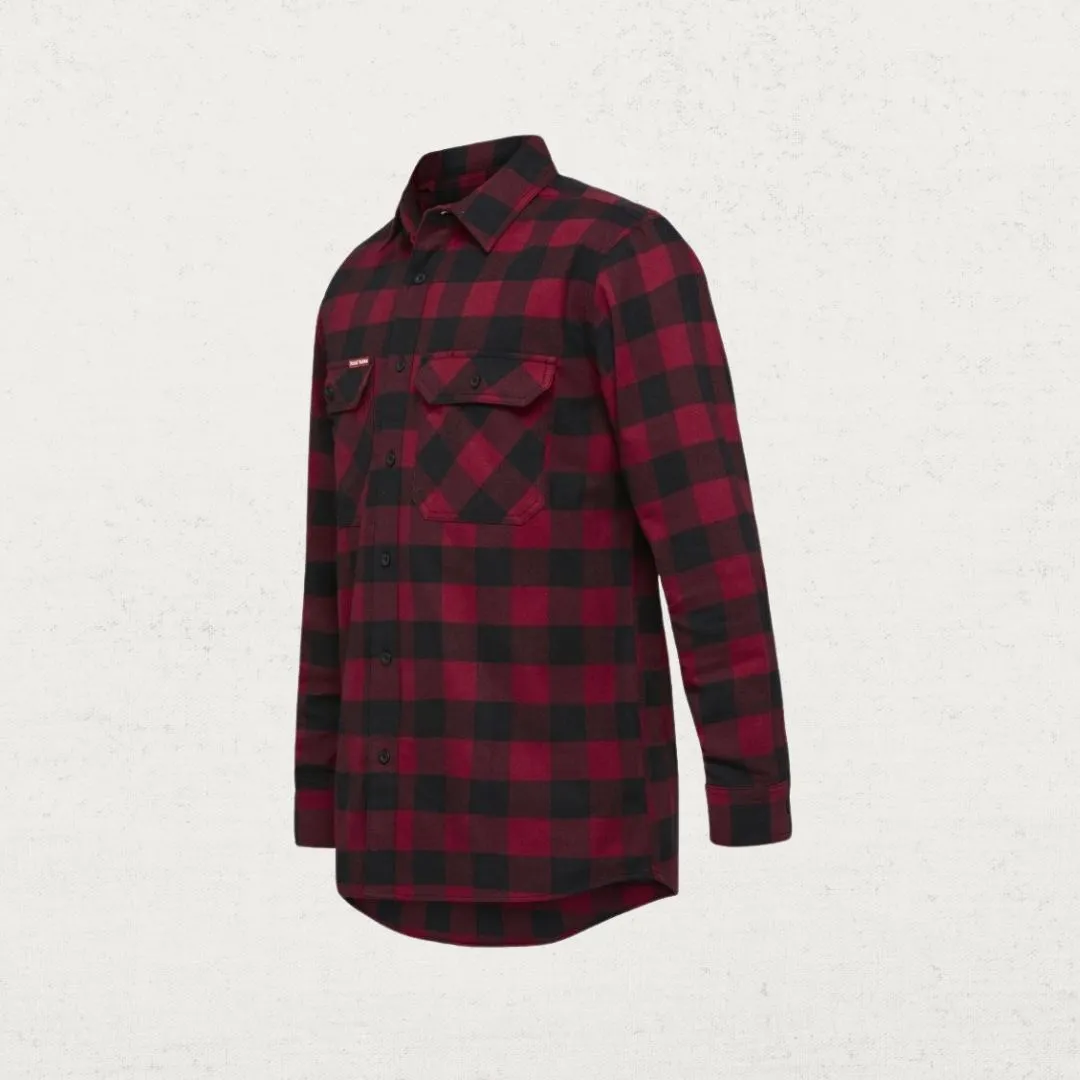 Check Flannel Long Sleeve Shirt