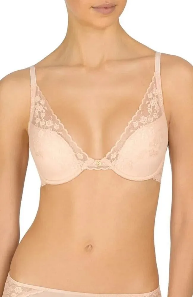 Cherry Blossom Convertible Plunge Contour Bra