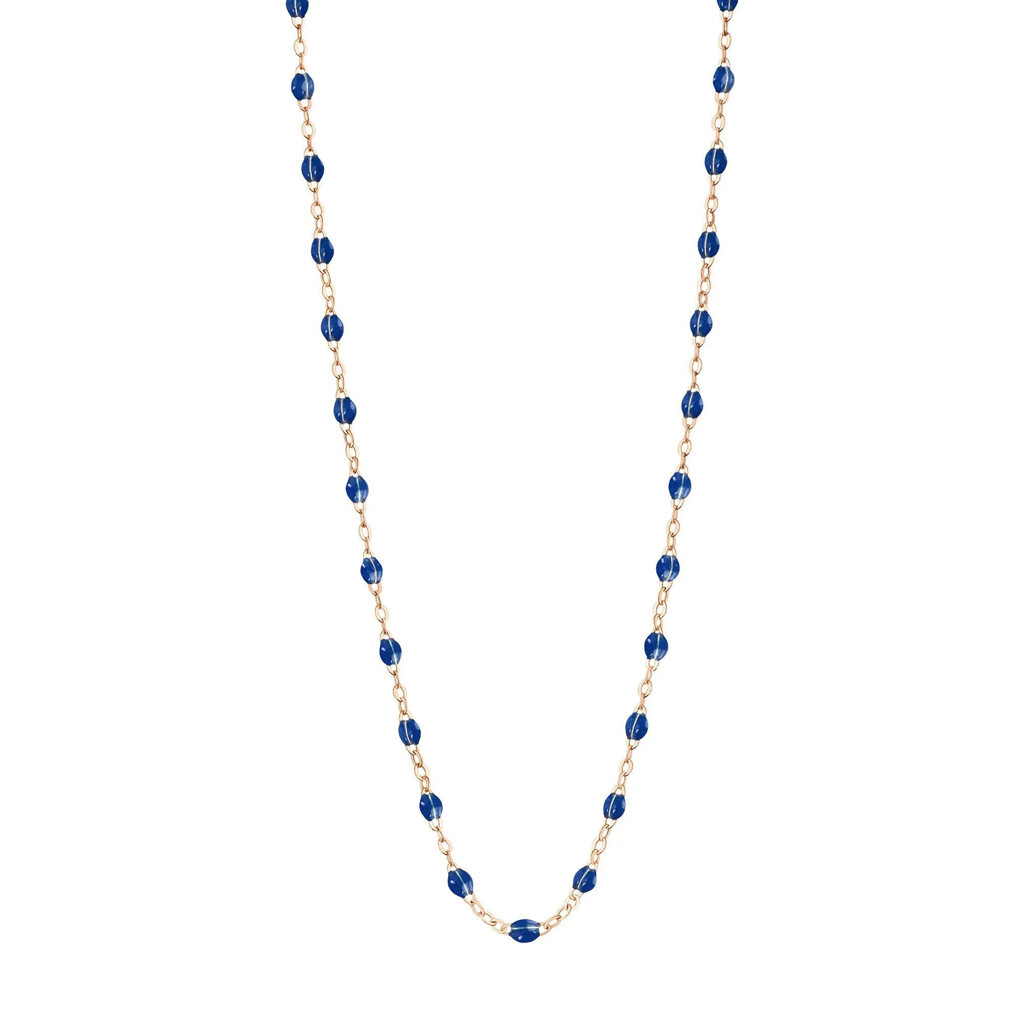 Child Classic Gigi Lapis necklace, Rose Gold, 13"