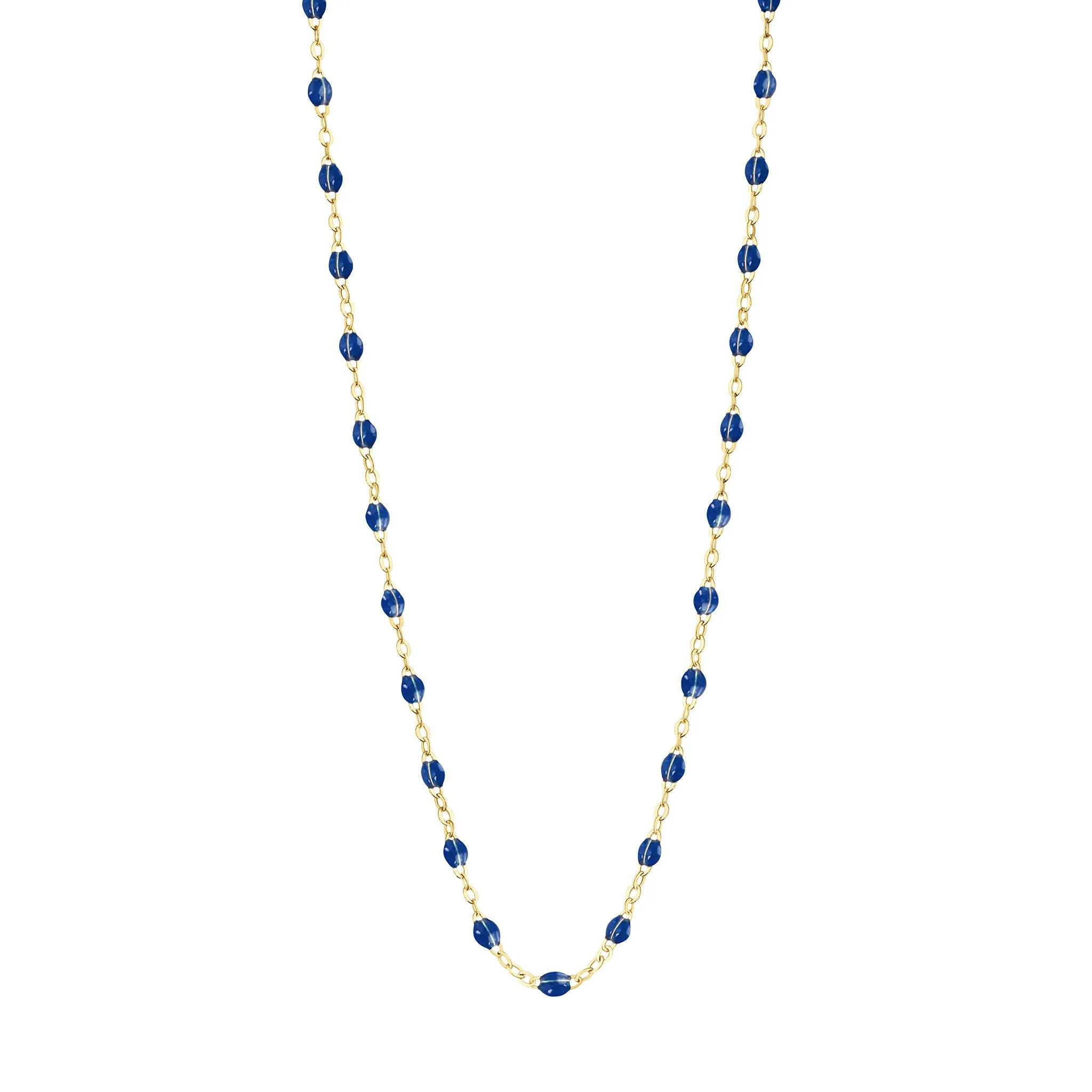 Child Classic Gigi Lapis necklace, Yellow Gold, 13"