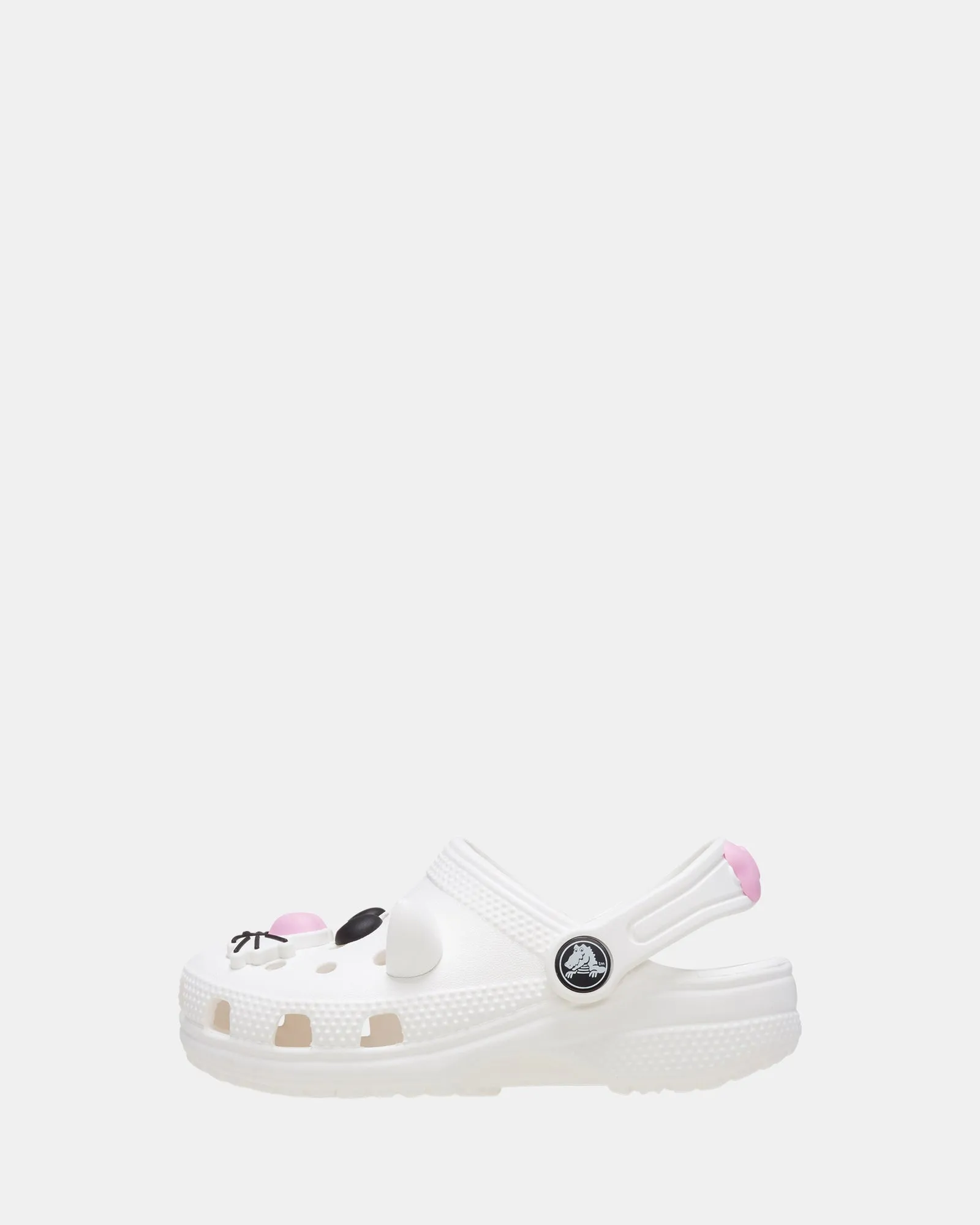 Classic Clog Fun Lab Cat Infant White/Pink