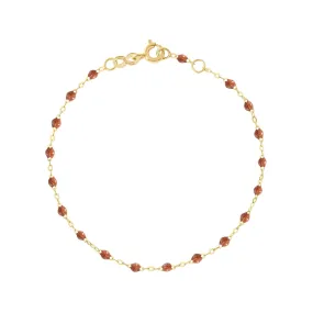 Classic Gigi Fauve bracelet, Yellow Gold, 7.5"