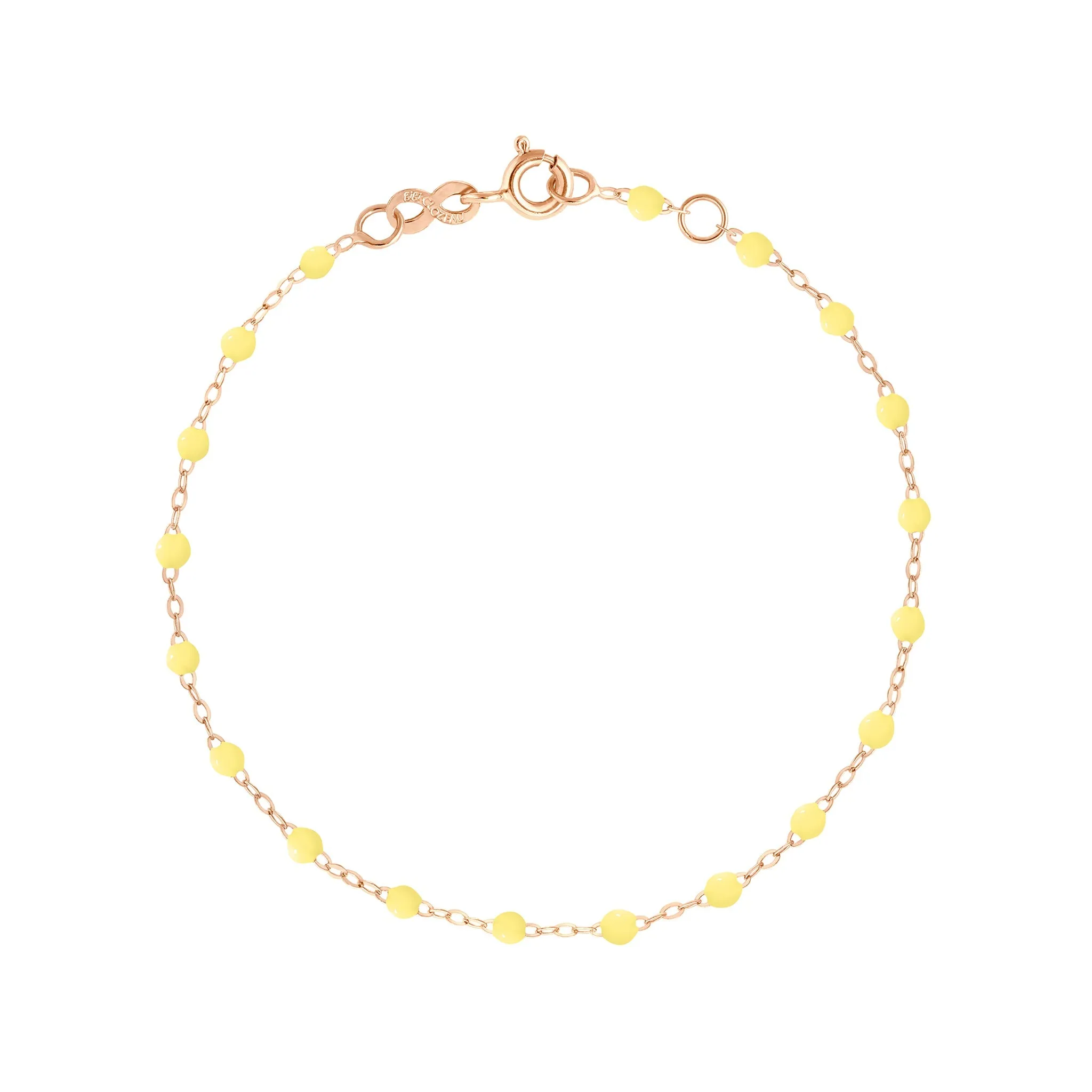 Classic Gigi Mimosa Anklet, Rose Gold, 9.4"