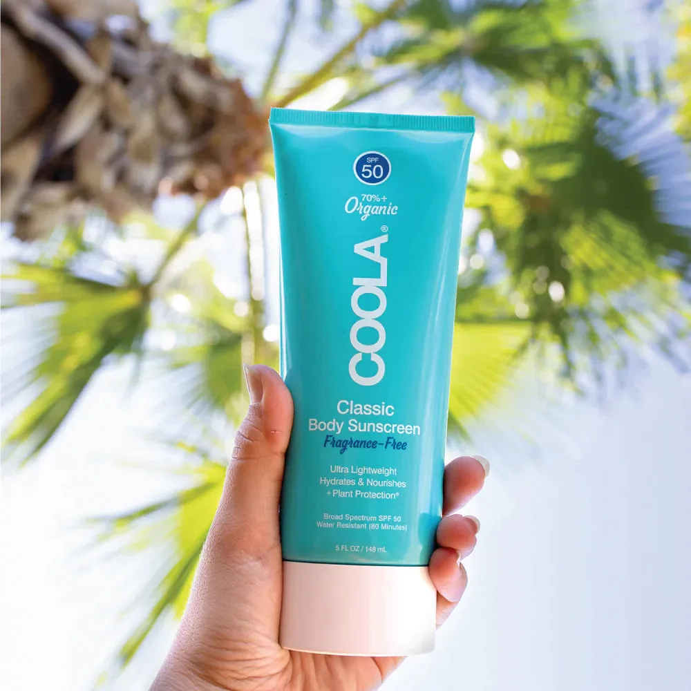 Coola Classic Organic Sunscreen Lotion SPF 50 - Fragrance Free