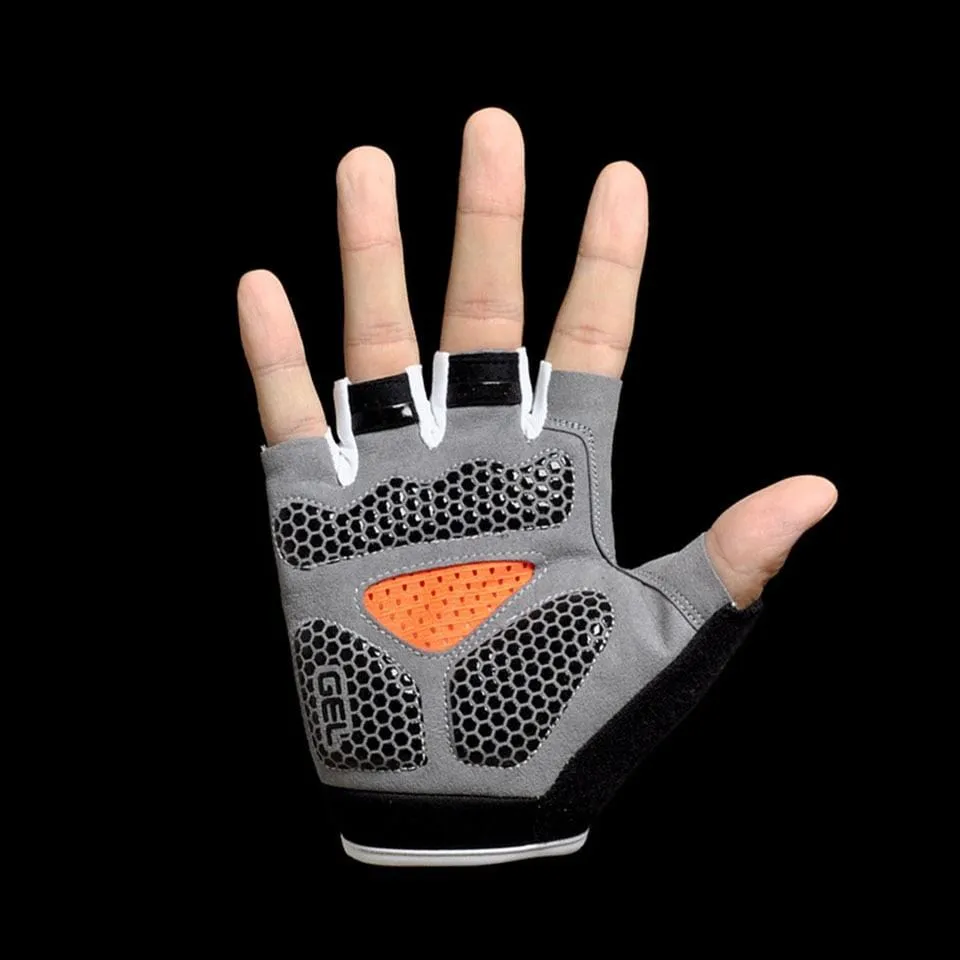 Cycling Gloves Breathable Sweat Comfortable Women Men Bicycle Gloves Anti-slip Shockproof Bicycle Motorcycle Gloves