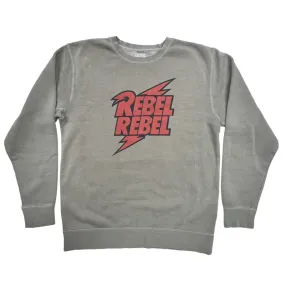 David Bowie Sweatshirt Cement Rebel Rebel