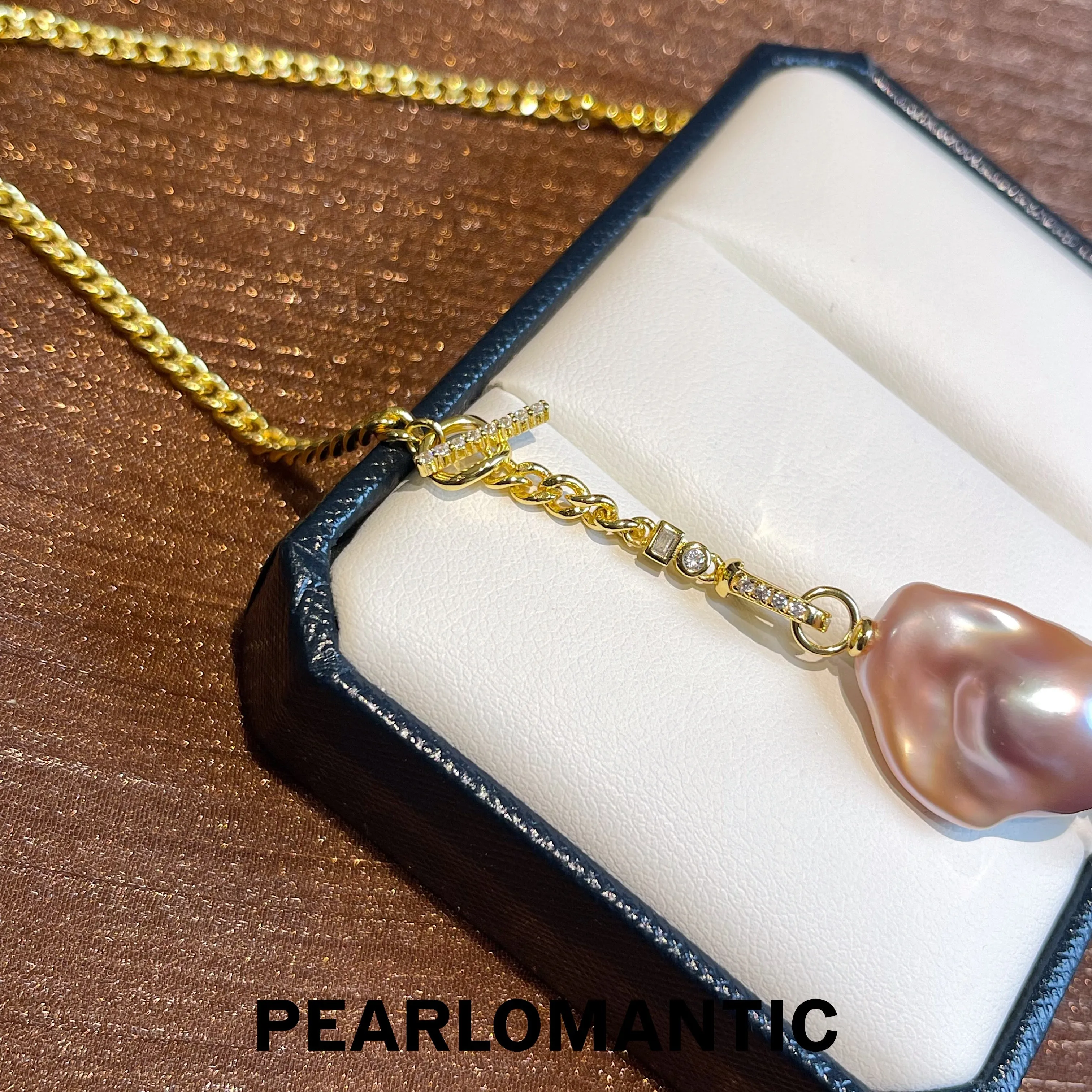 [Designer's Choice] Freshwater Baroque Pearl Versatile Chain Pendants w/ S925