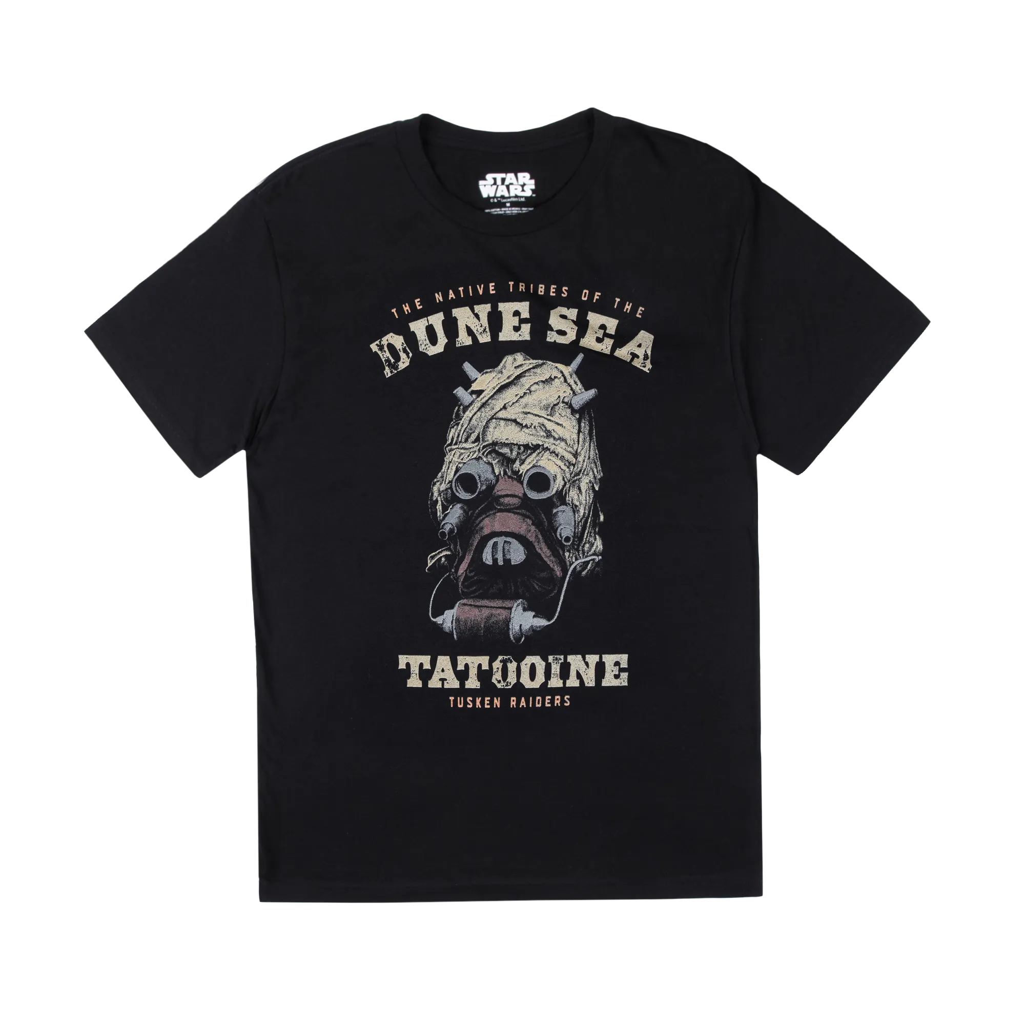 Dune Sea Tusken Raider of Tatooine Black Tee