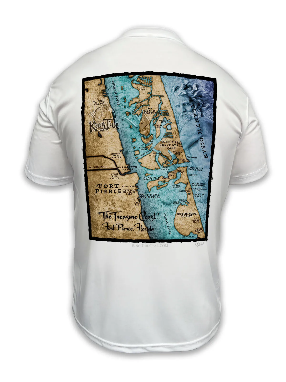 Ft. Pierce, FL / King Tide Classic SS Chart Shirt