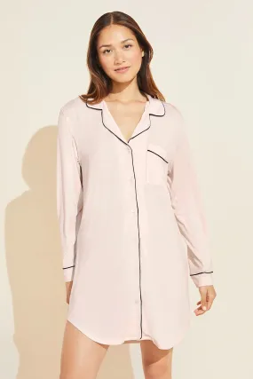 Gisele Sleepshirt | Sorbet Pink/Black