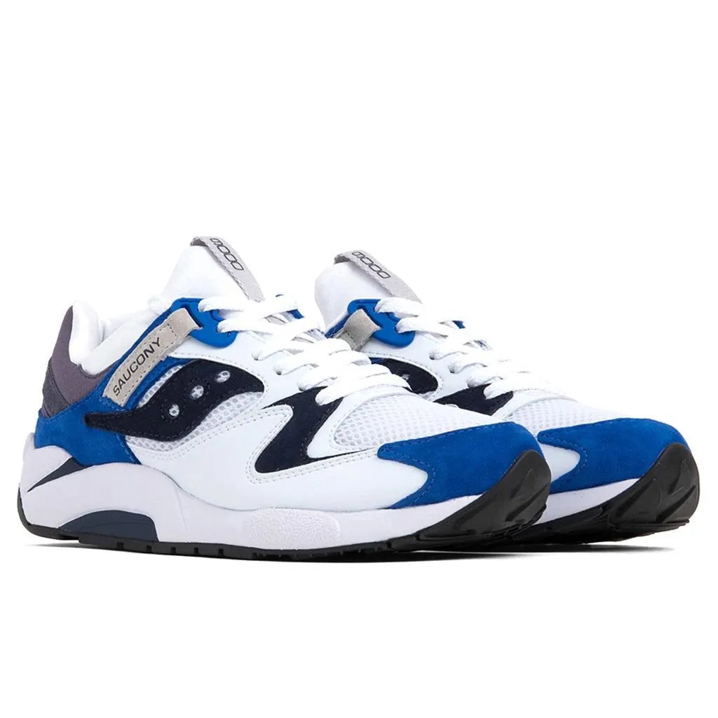 Grid 9000 - White/Blue