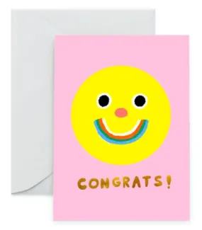 Happy Congrats Notecard