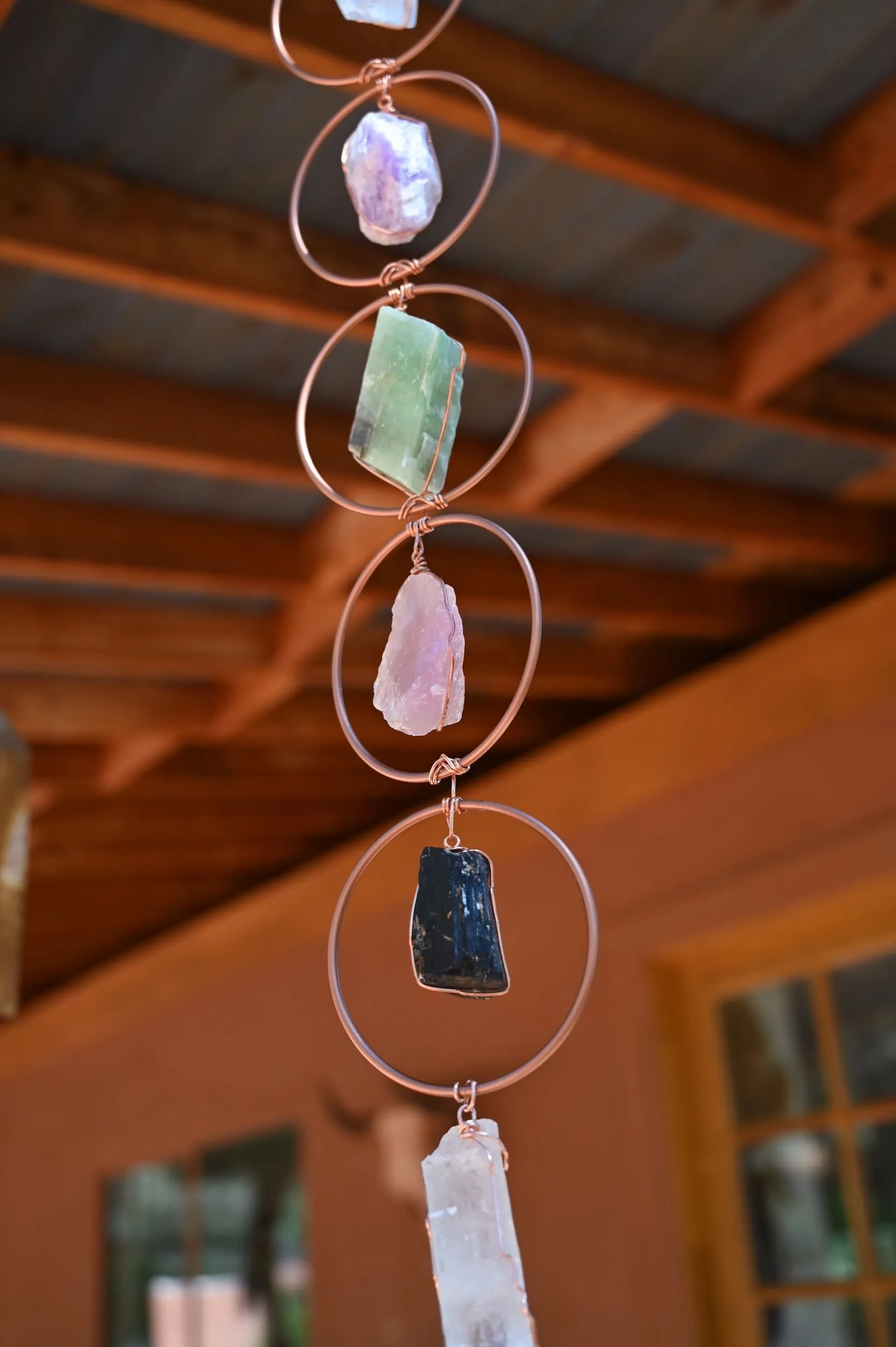 Highest Self 5 Chakra Gemstone Hanging by Fierce Forward