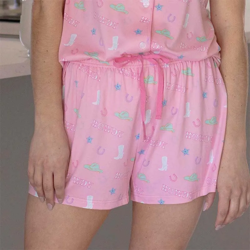 Howdy Friends Sleep Shorts