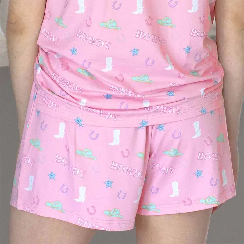 Howdy Friends Sleep Shorts