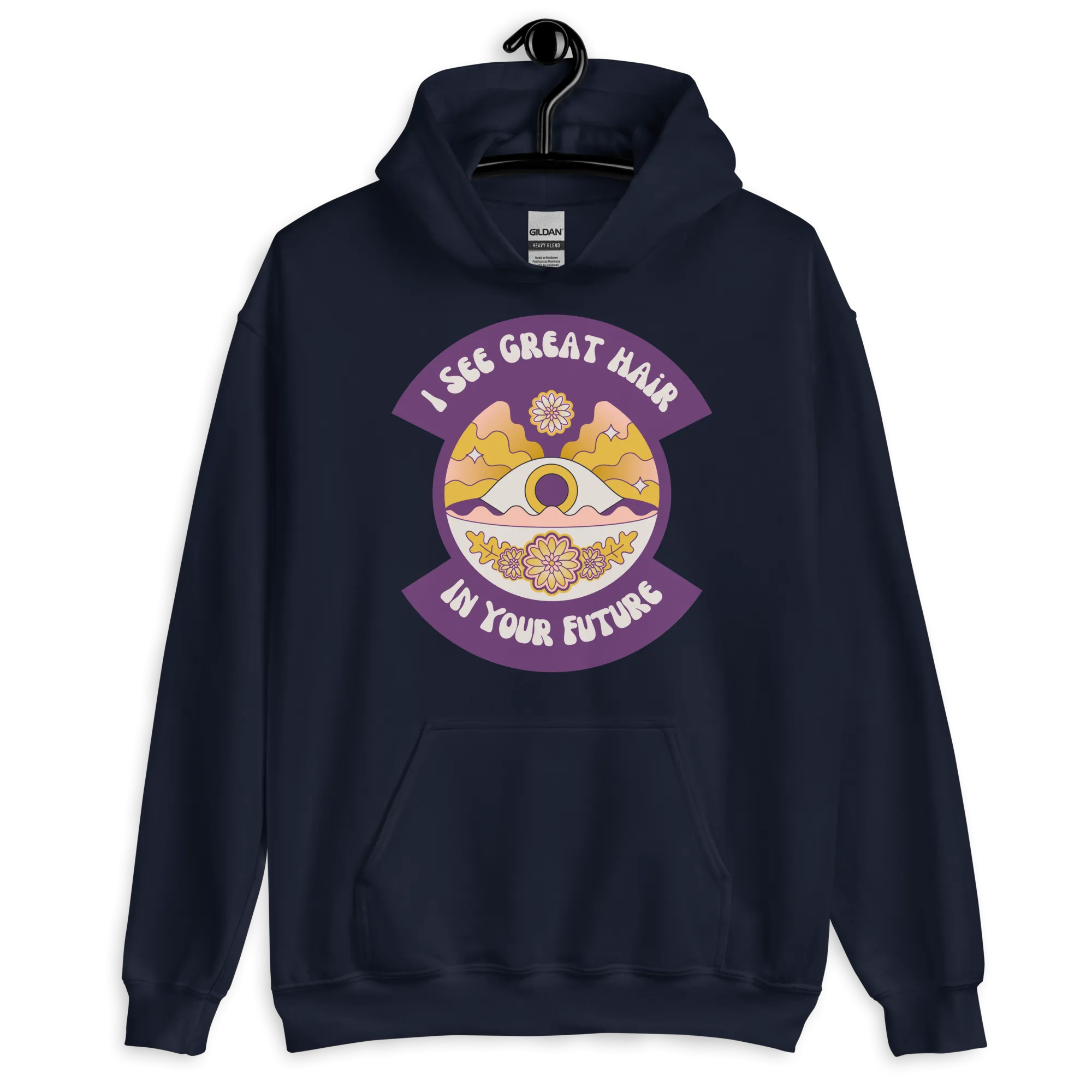 I See Great Hair In Your Future Retro Hoodie