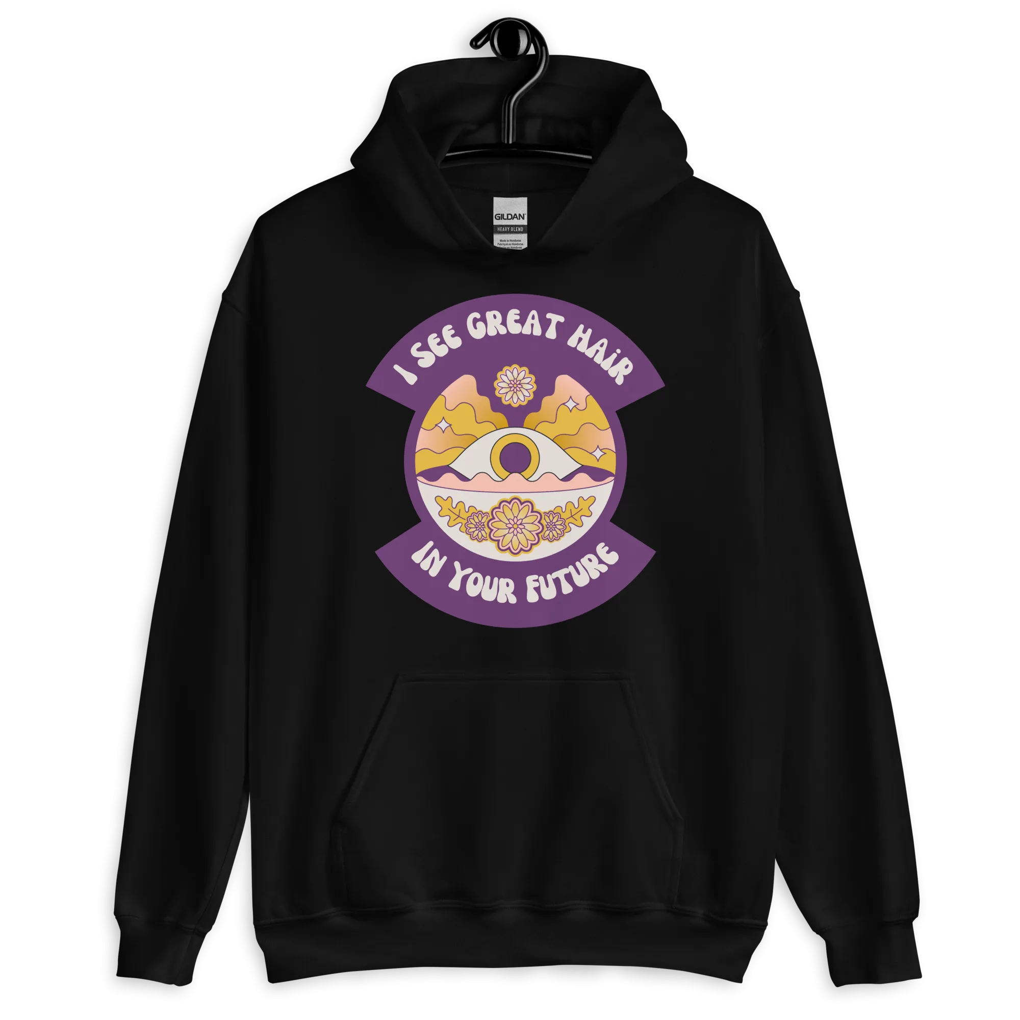 I See Great Hair In Your Future Retro Hoodie