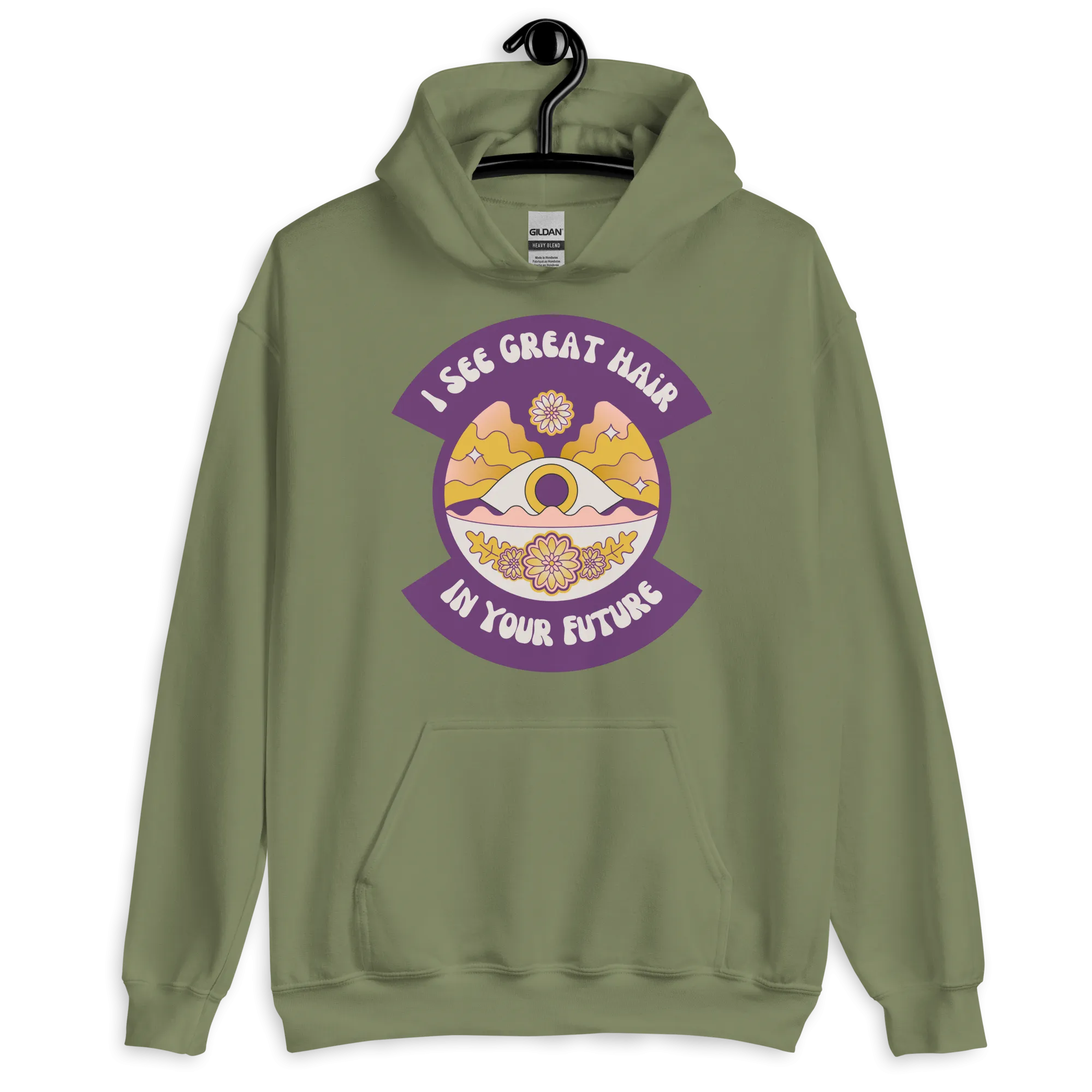 I See Great Hair In Your Future Retro Hoodie