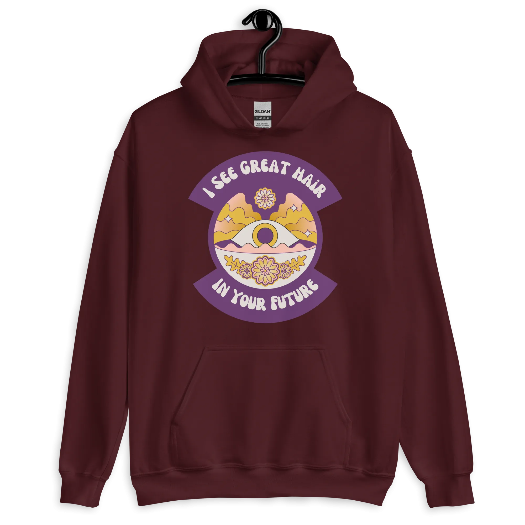 I See Great Hair In Your Future Retro Hoodie