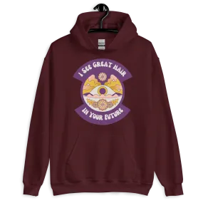 I See Great Hair In Your Future Retro Hoodie