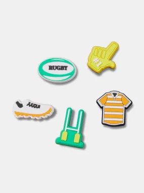 Jibbitz Rugby Champ 5 Pack