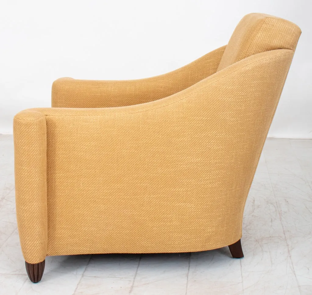 John Boone Upholstered Armchair, 20th C