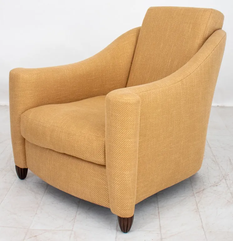 John Boone Upholstered Armchair, 20th C