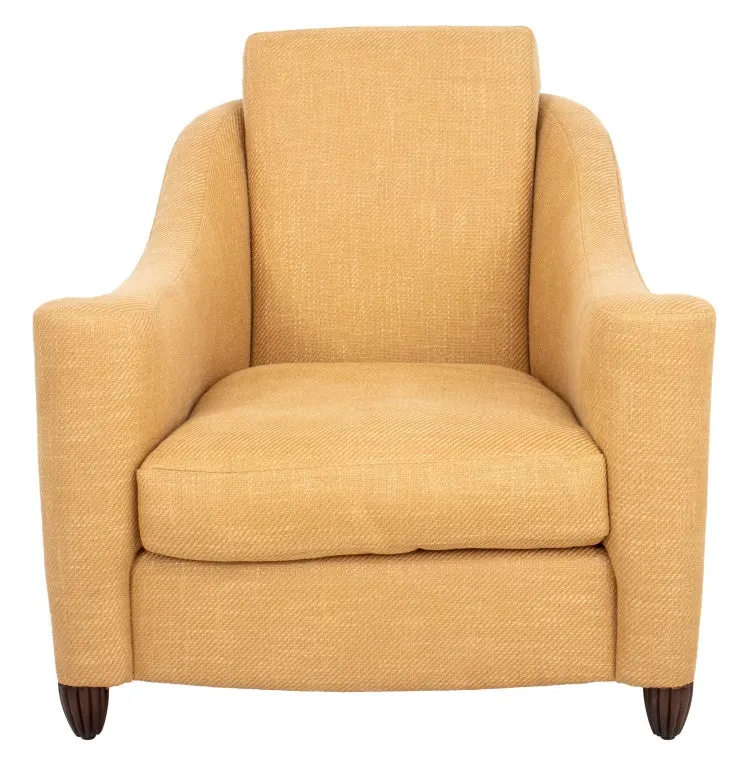 John Boone Upholstered Armchair, 20th C