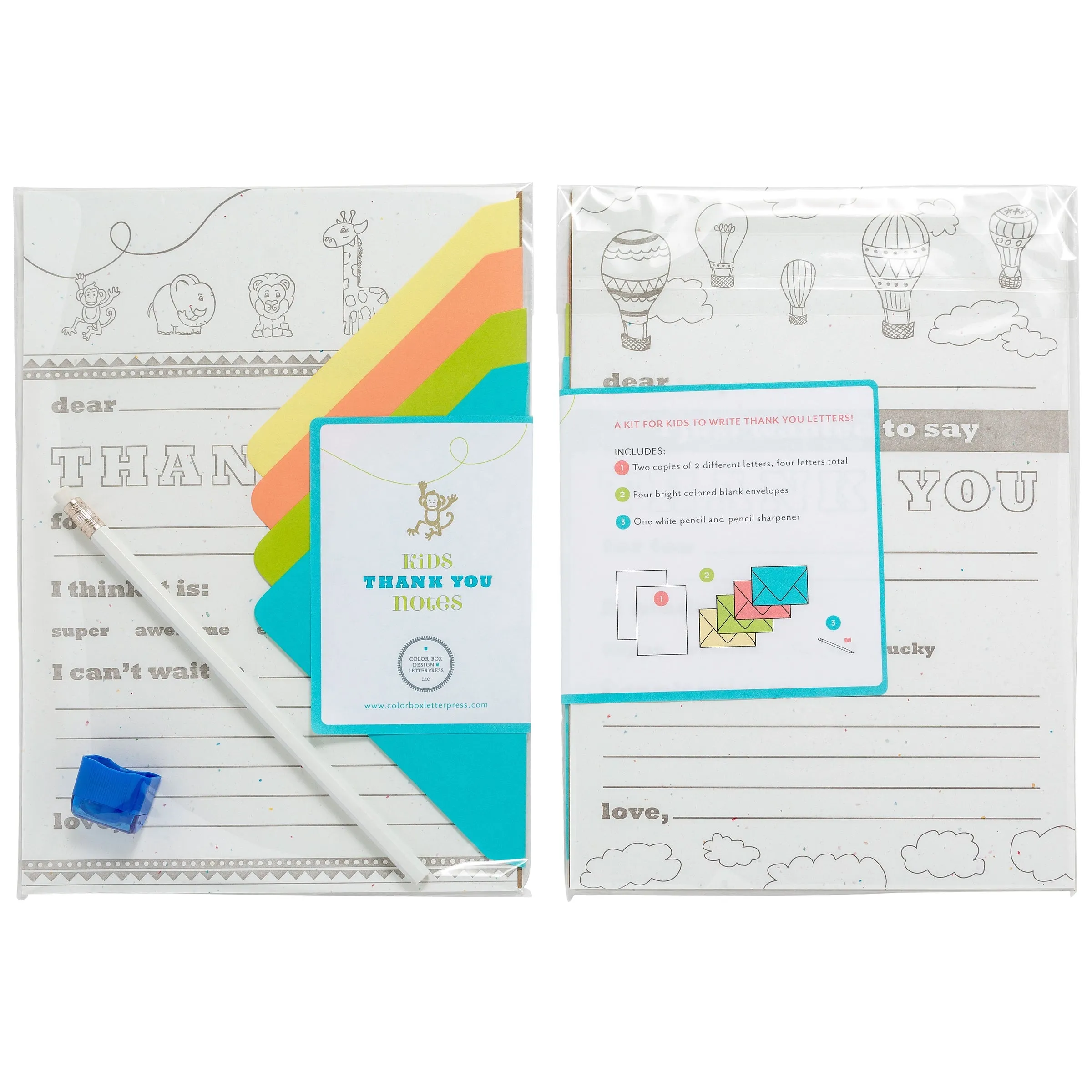 Kid Thank You Note Creative Kit