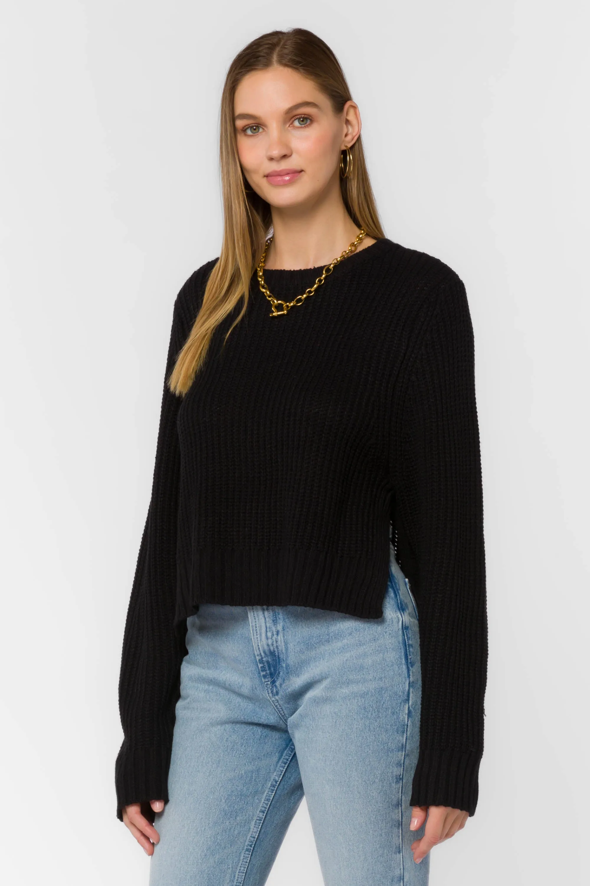 Korina Black Sweater