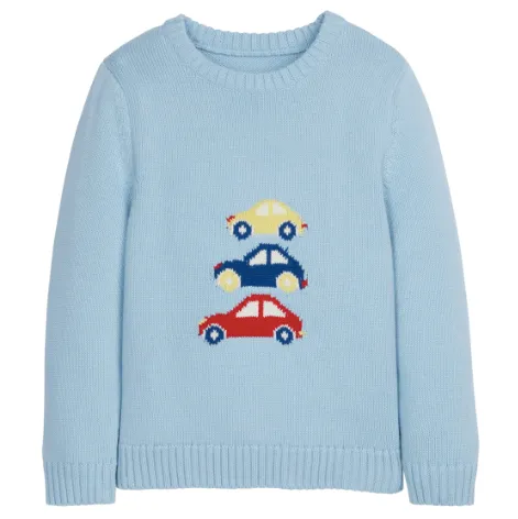 Little English - Sweater - Stacked Cars