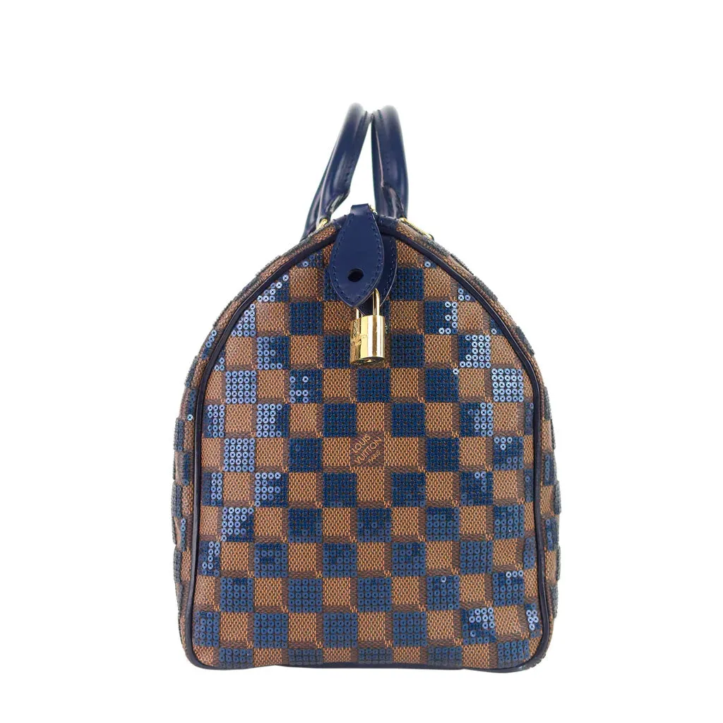 Louis Vuitton Prefall 2013 Speedy 30 Damier Paillettes Canvas Boston Bag