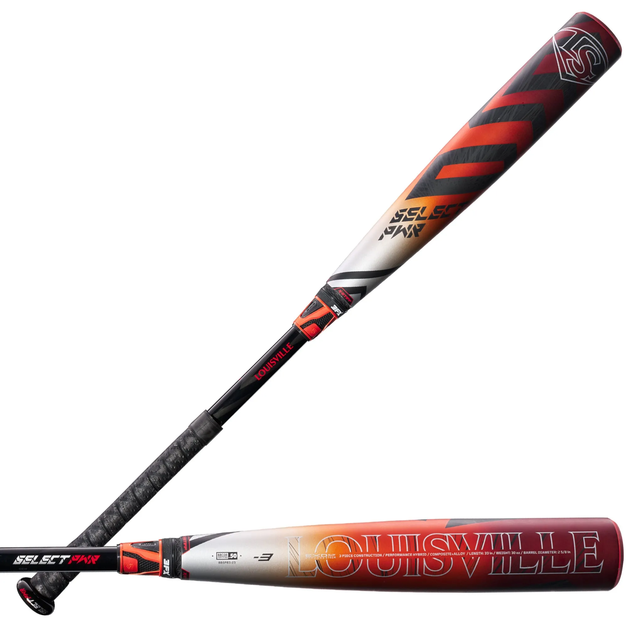 Louisville Slugger 2023 Select PWR BBCOR Baseball Bat -3